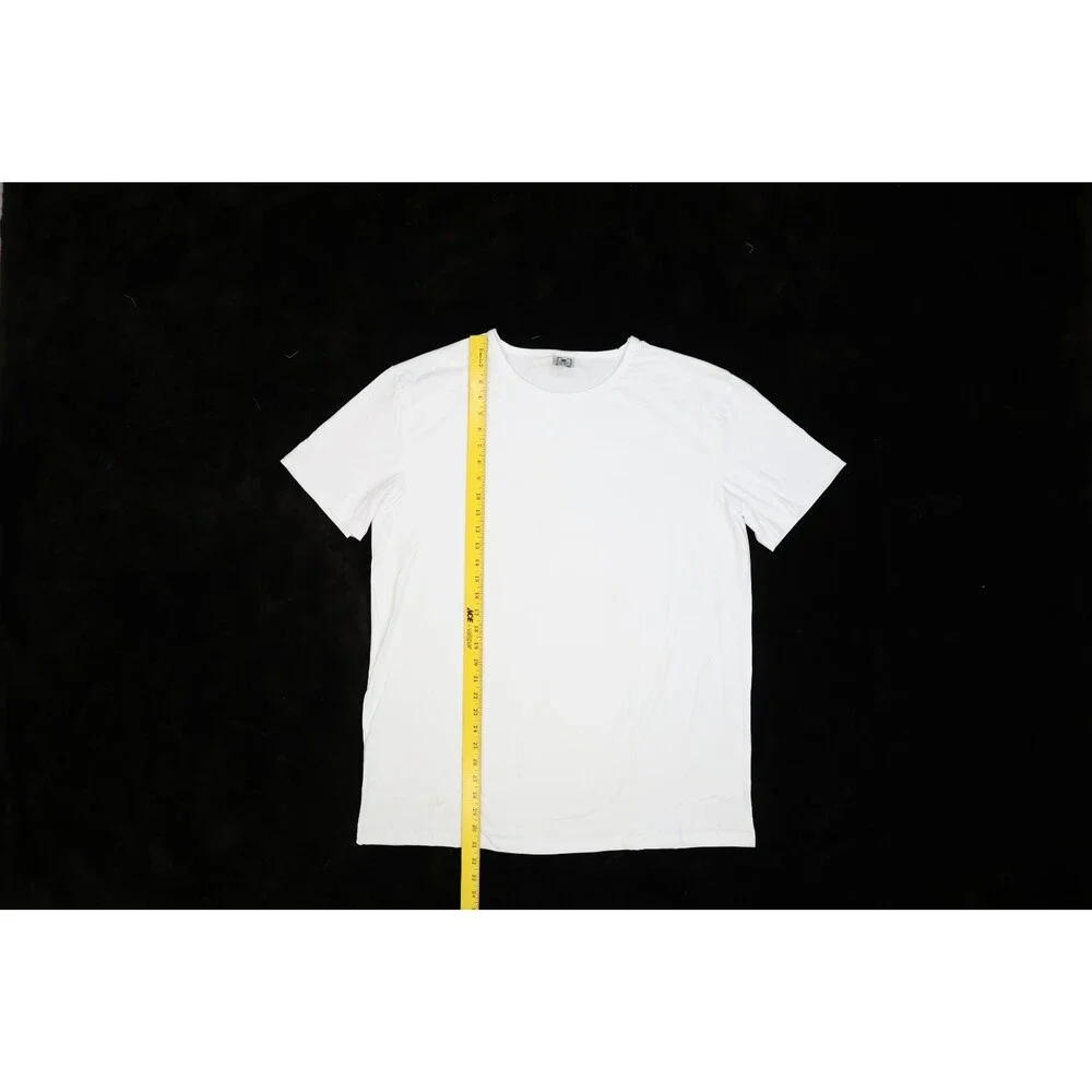 Kustom Kreationz Womens Plain Blank White T-Shirts XL Short Sleeve Lot of 2 - Picture 2 of 6